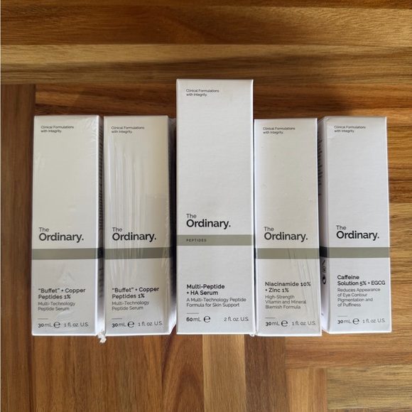 🆕 THE ORDINARY 5 PIECE SKINCARE SERUM SET OF 5 - SEALED - Picture 2 of 4